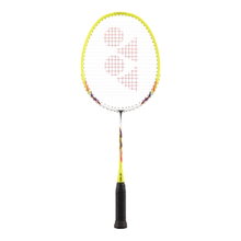 Yonex Kinder-Badmintonschläger Muscle Power 2 (5-8 Jahre) gelb/weiss - besaitet -